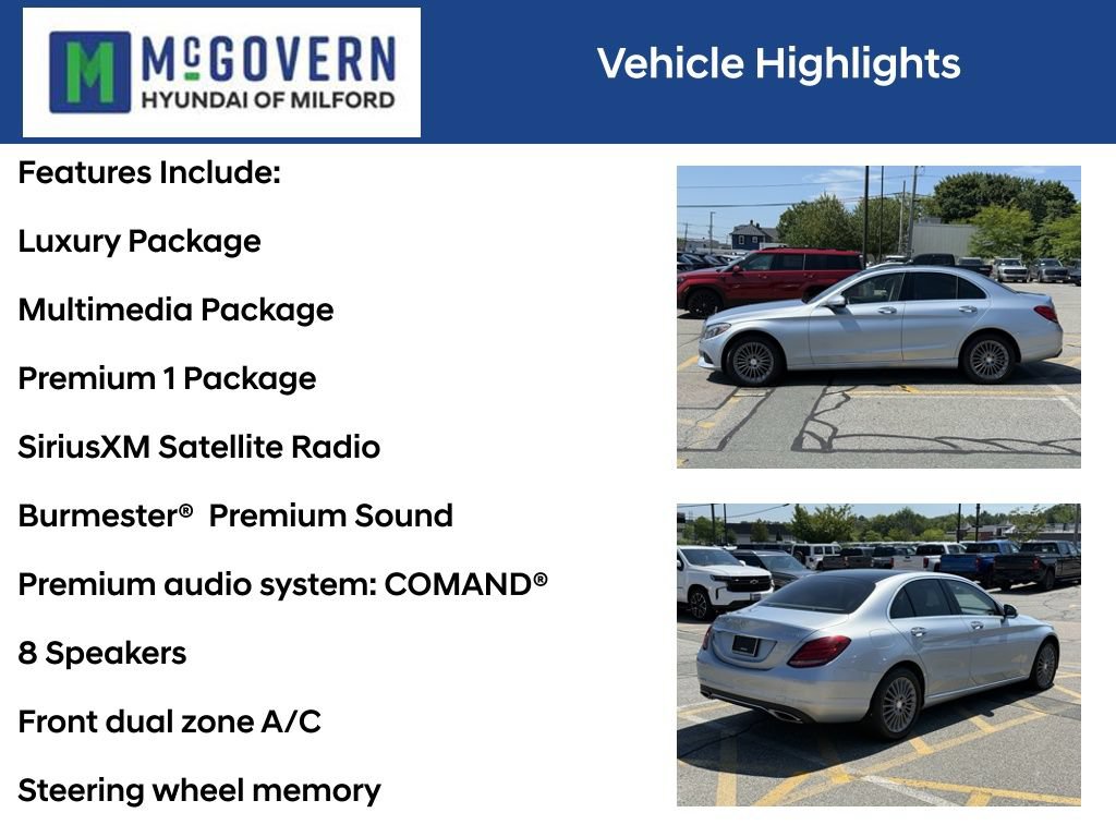 Used 2015 Mercedes-Benz C 300 4MATIC Sedan image 4