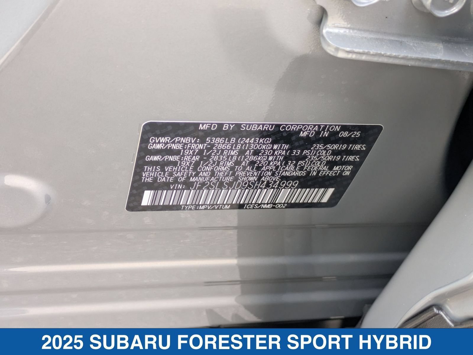 Used 2025 Subaru Forester Sport AWD/4WD image 34