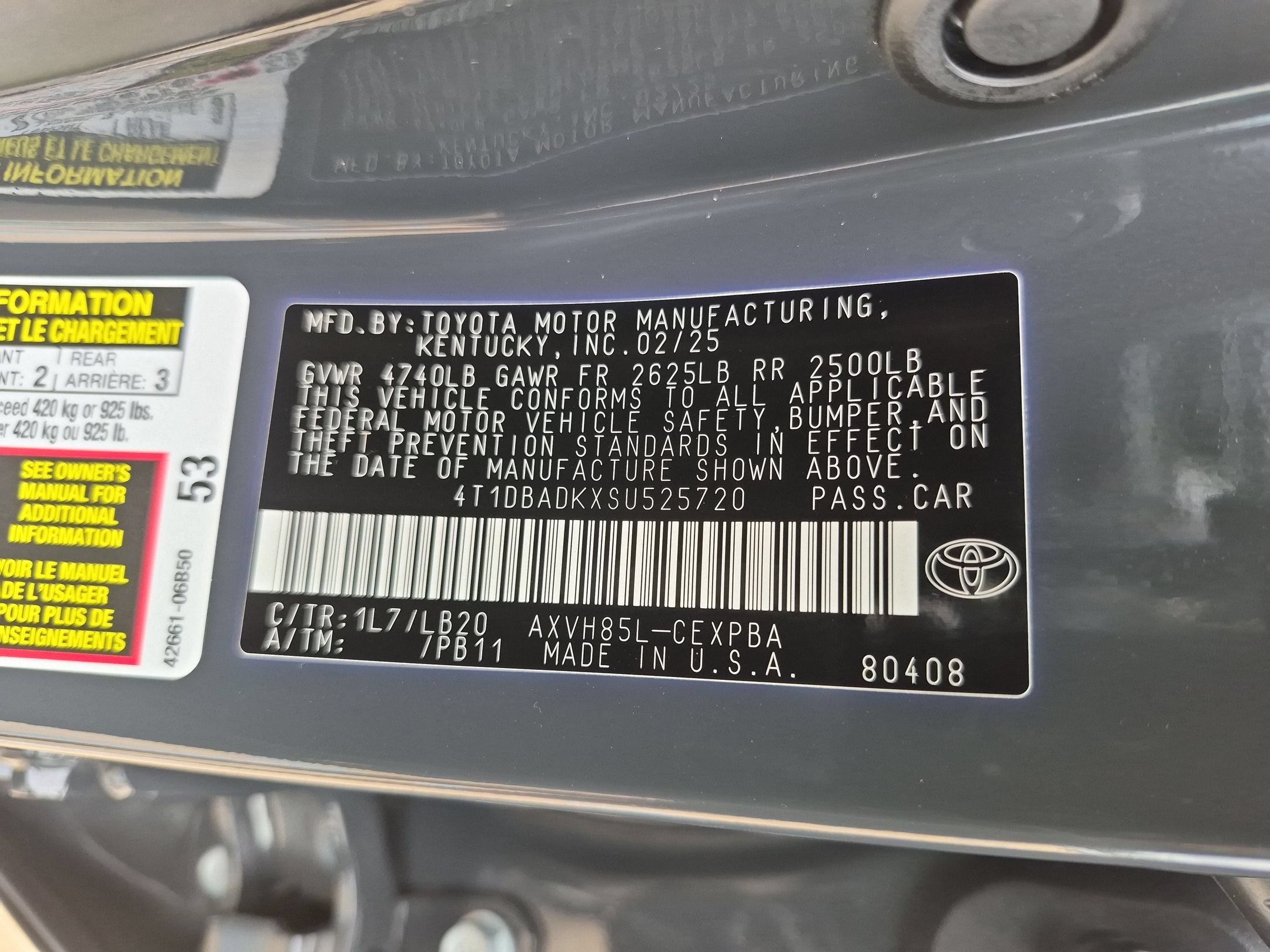 Used 2025 Toyota Camry XSE w/ Premium Plus Package AWD/4WD image 33