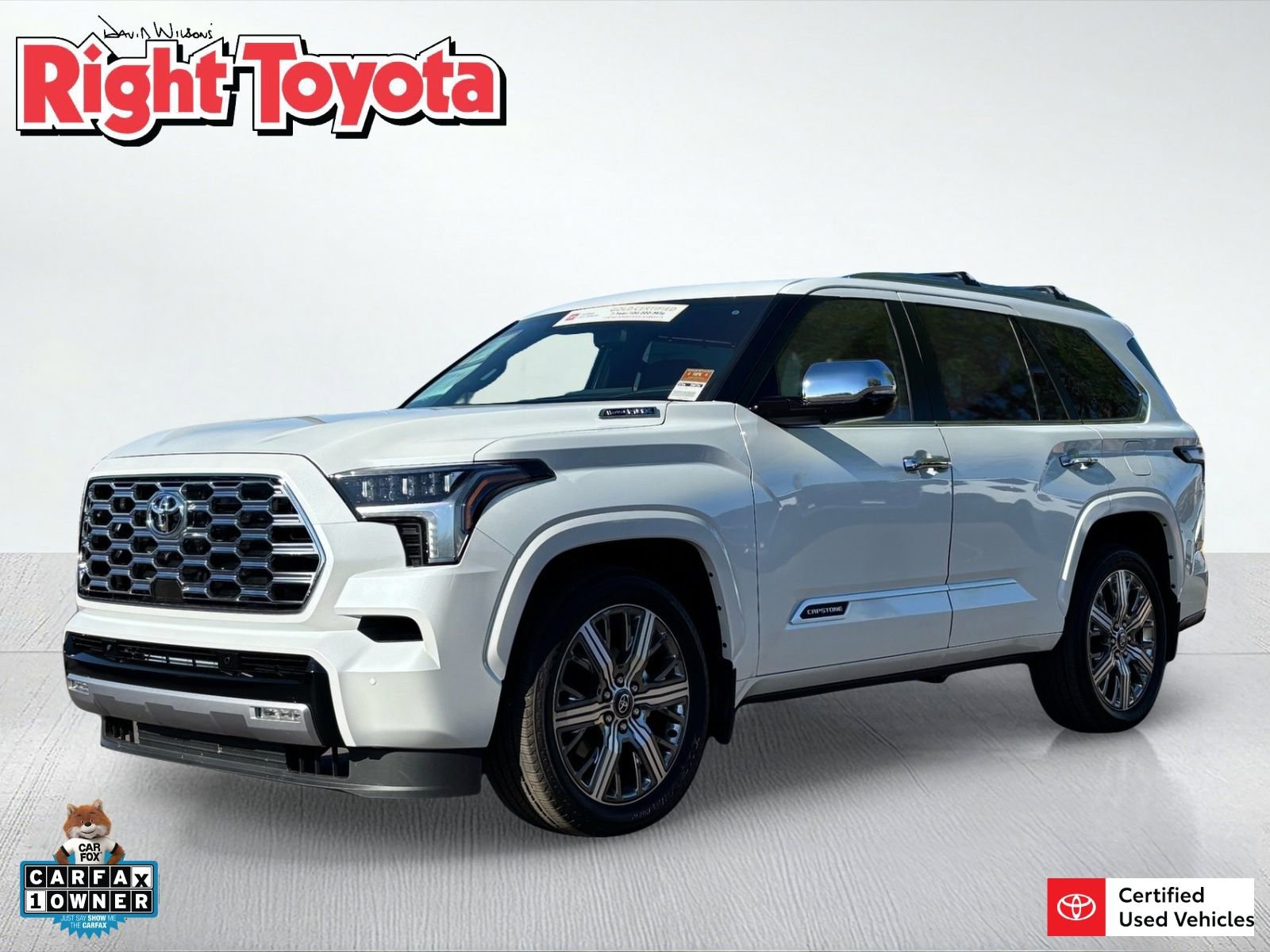 Certified 2026 Toyota Sequoia Capstone w/ Tow Technology Package