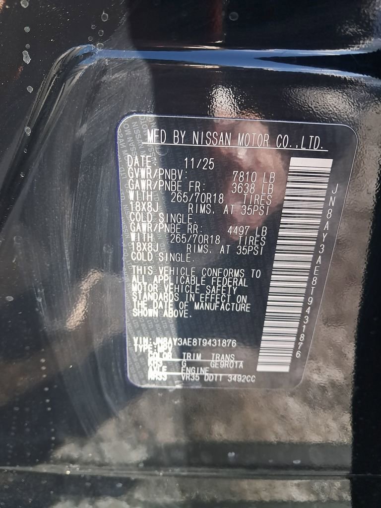 New 2026 Nissan Armada SV AWD/4WD image 43