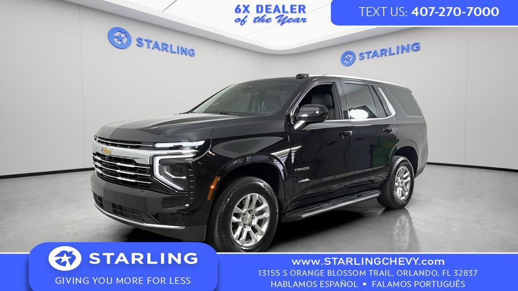 Certified 2025 Chevrolet Tahoe LT AWD/4WD image 1