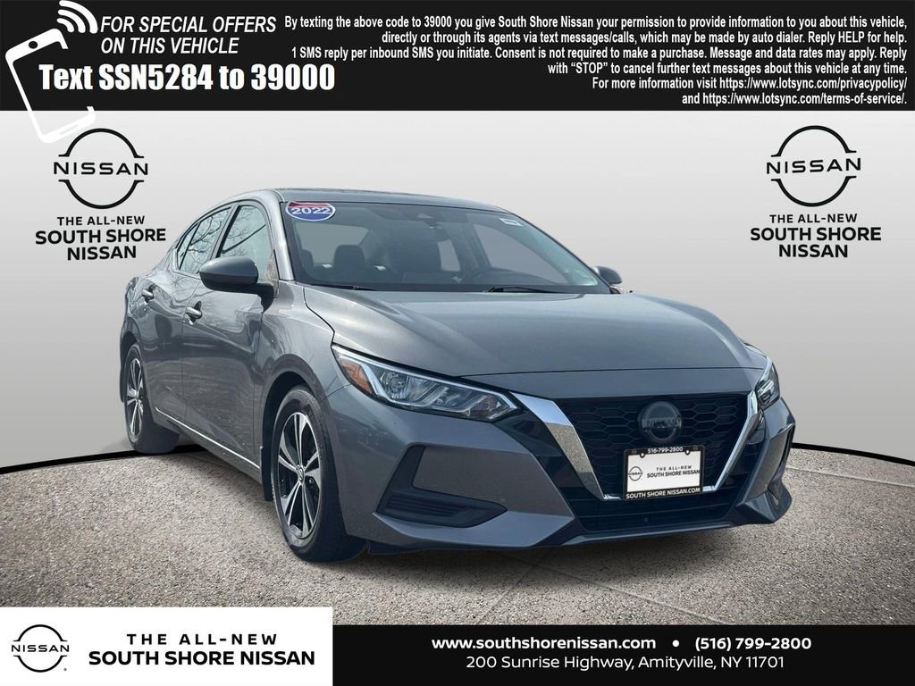 Used 2022 Nissan Sentra SV image 1