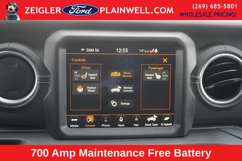 Used 2023 Jeep Wrangler Unlimited Sahara w/ Cold Weather Group image 17