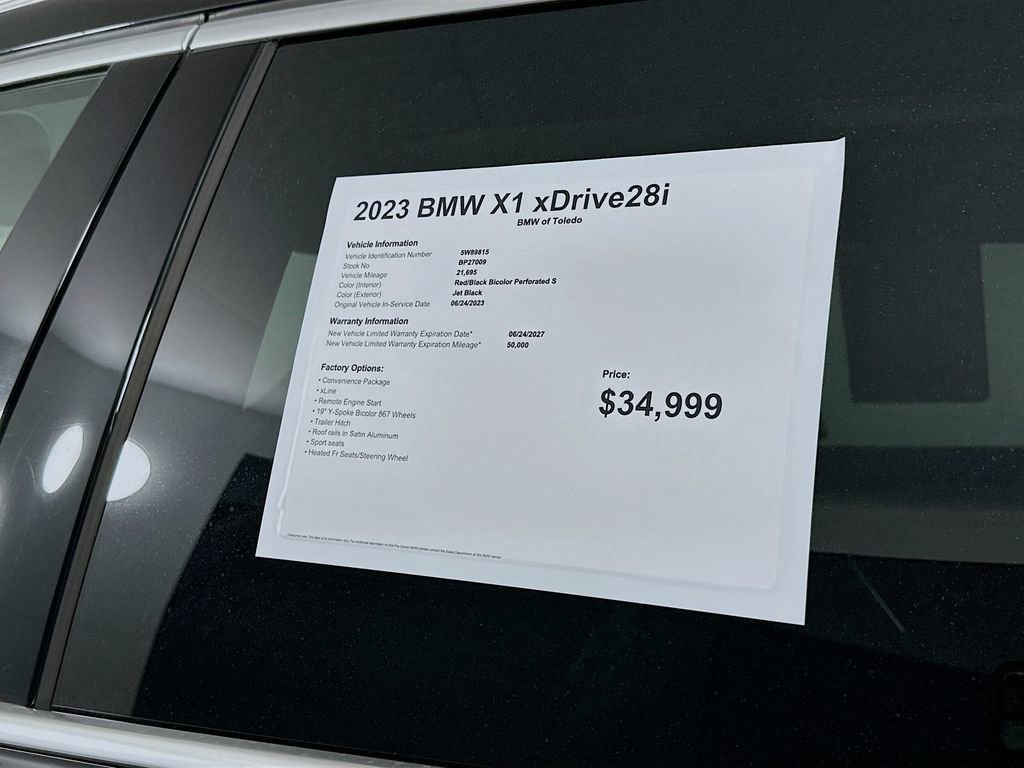 Used 2023 BMW X1 xDrive28i w/ Convenience Package image 12