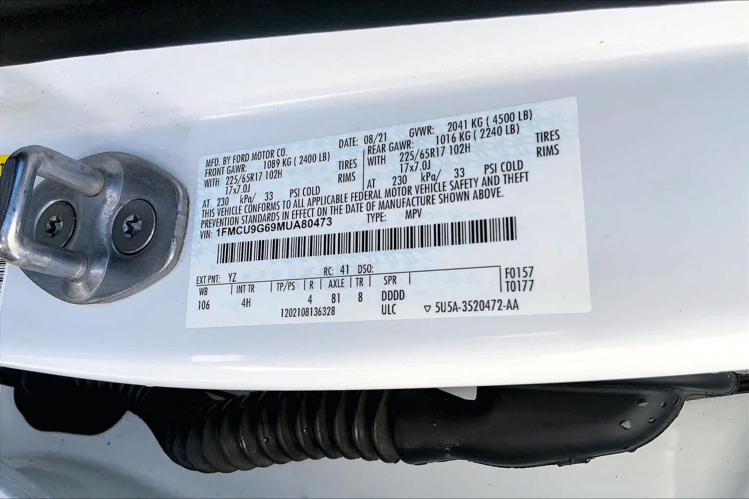 Used 2021 Ford Escape SE AWD/4WD image 33