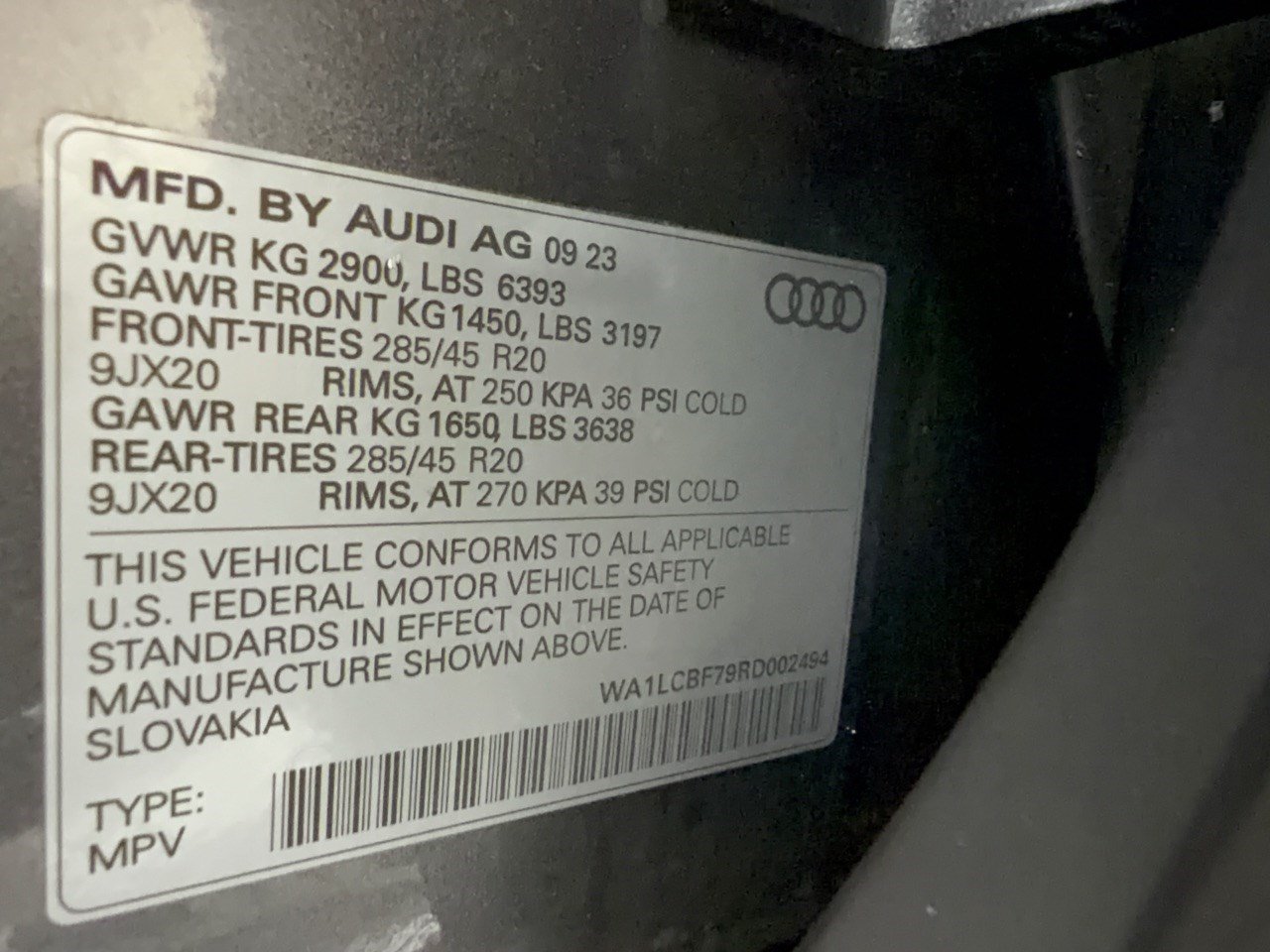 Used 2024 Audi Q7 2.0T Premium Plus w/ Premium Plus Package AWD/4WD image 30