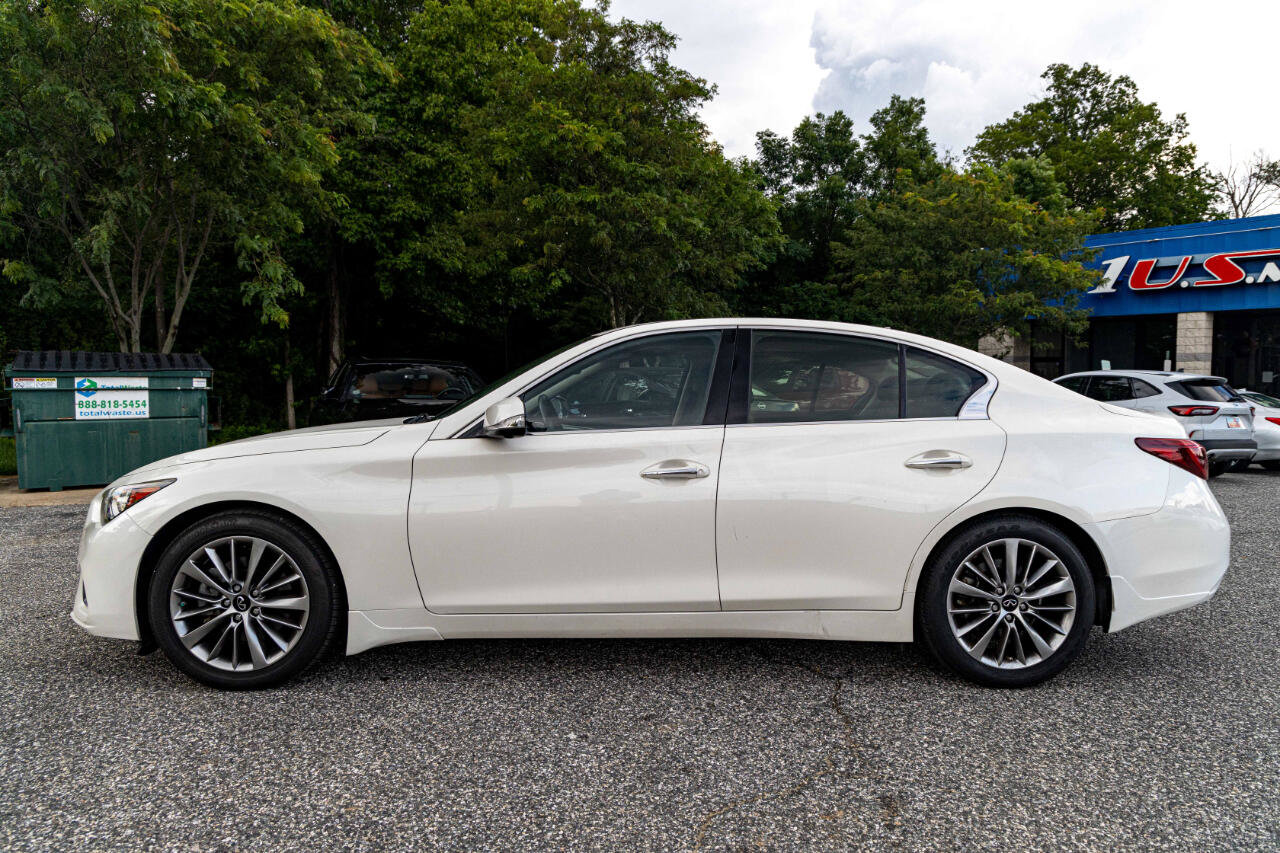 Used 2022 INFINITI Q50 Luxe w/ Cargo Package image 3
