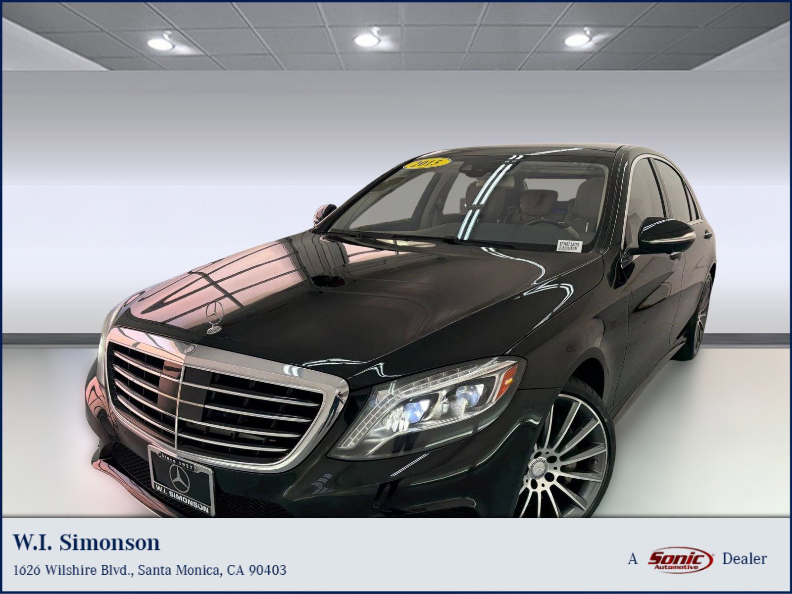 Used 2015 Mercedes-Benz S 550 Sedan