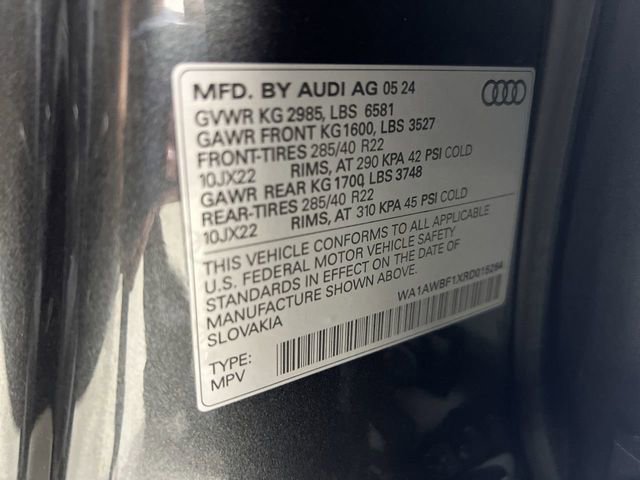 Used 2024 Audi SQ8 Premium Plus image 31