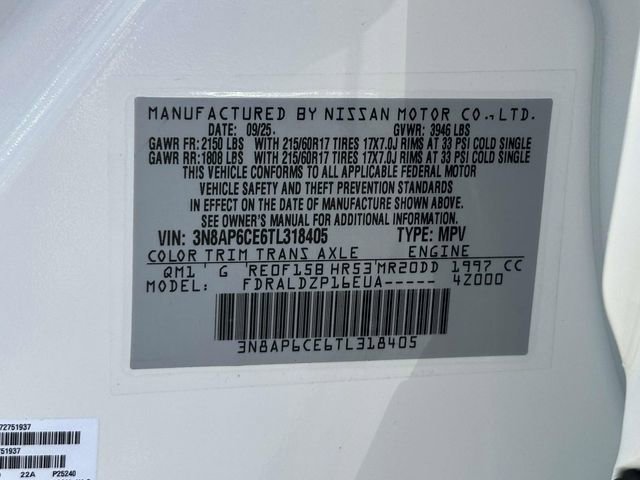 New 2026 Nissan Kicks SV image 24