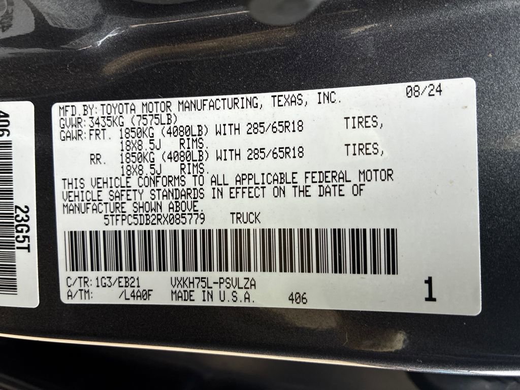 Used 2024 Toyota Tundra TRD Pro image 30