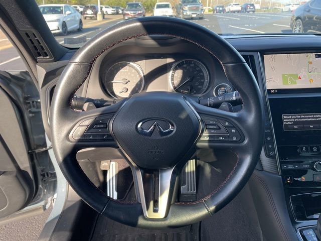 Used 2021 INFINITI Q50 Red Sport 400 w/ Carbon Fiber Package image 10
