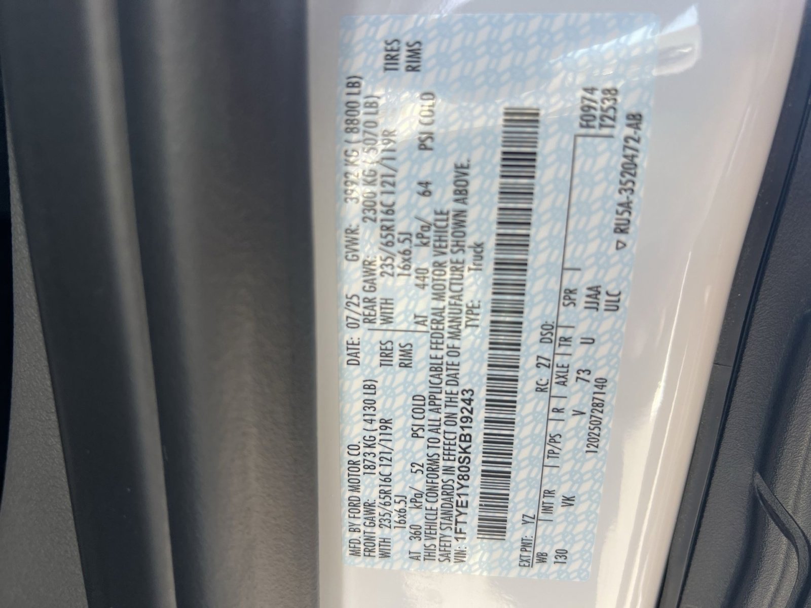 New 2025 Ford Transit 150 Low Roof image 34