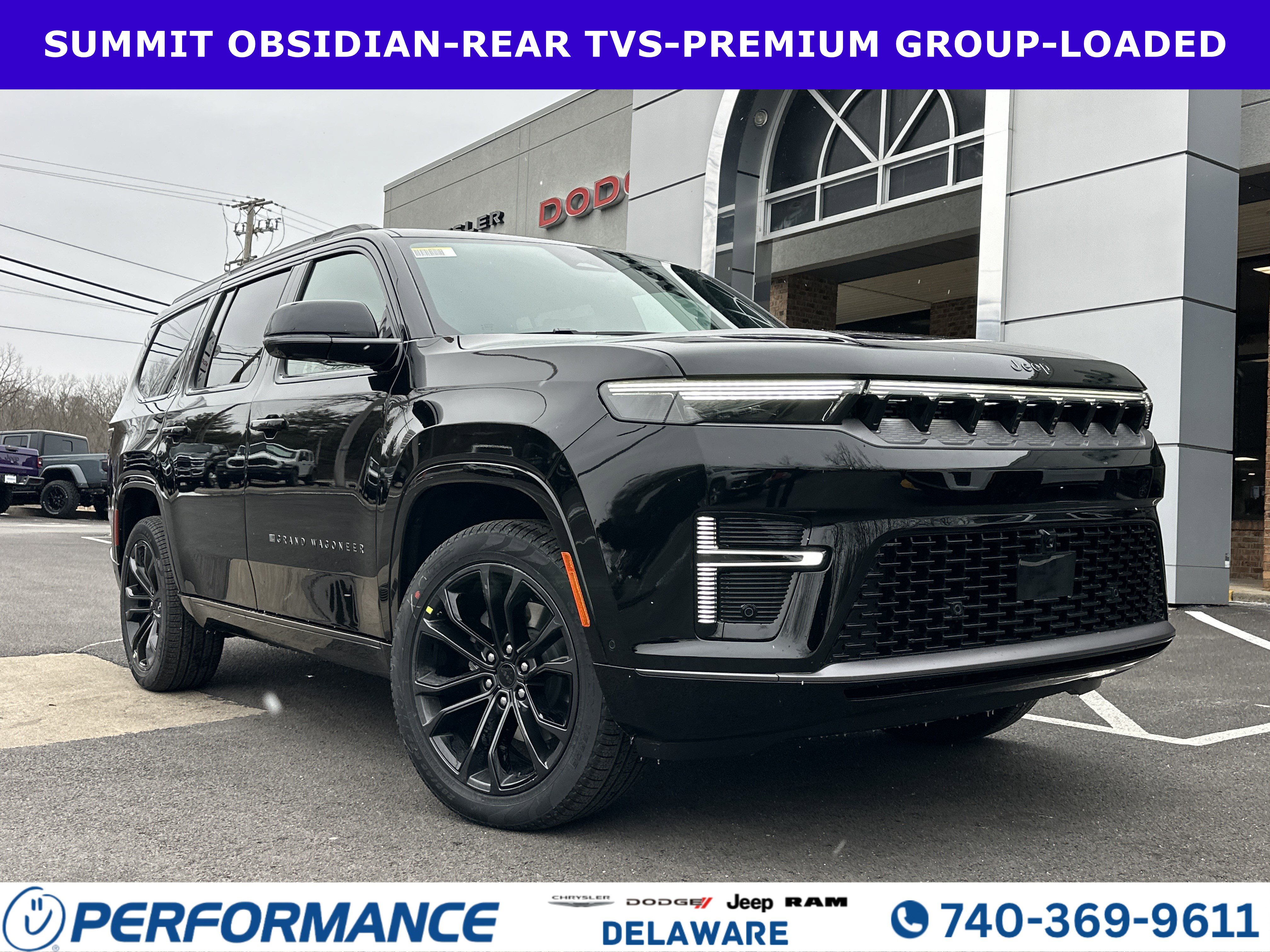 New 2026 Jeep Grand Wagoneer Summit w/ Rear Seat Video Group I image 1