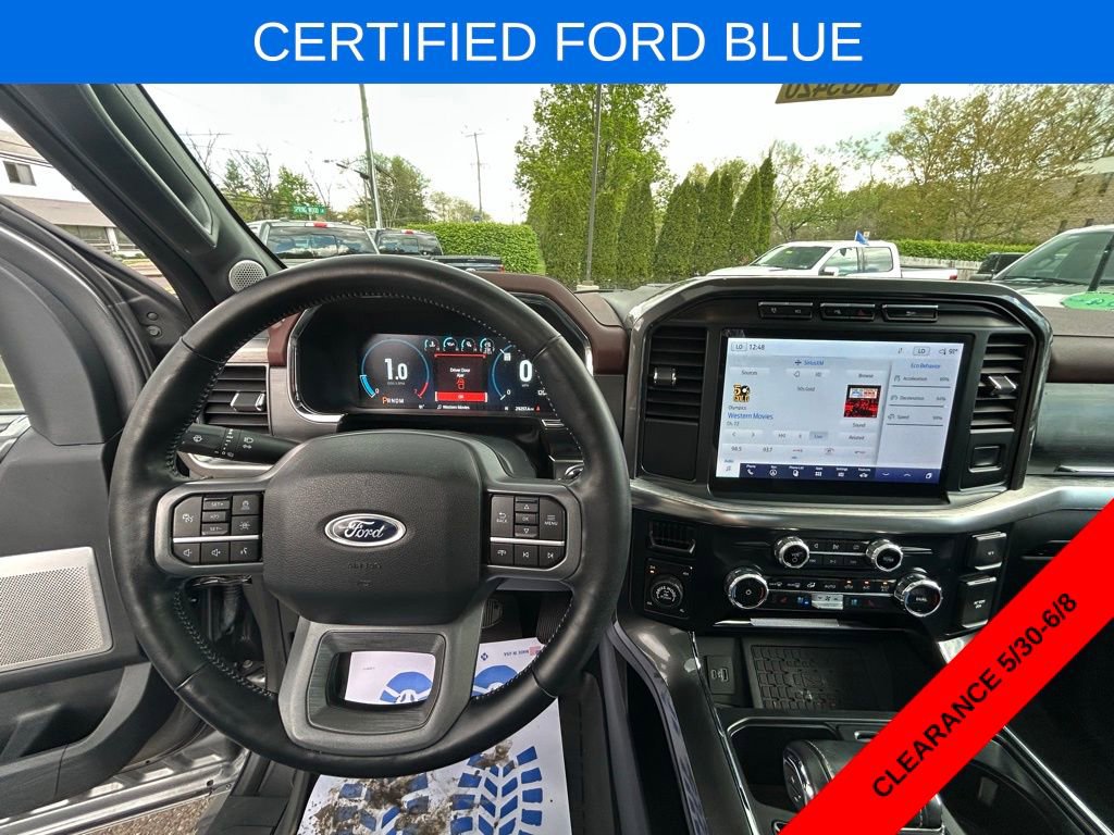 Certified 2023 Ford F150 Lariat w/ Equipment Group 502A High AWD/4WD image 22