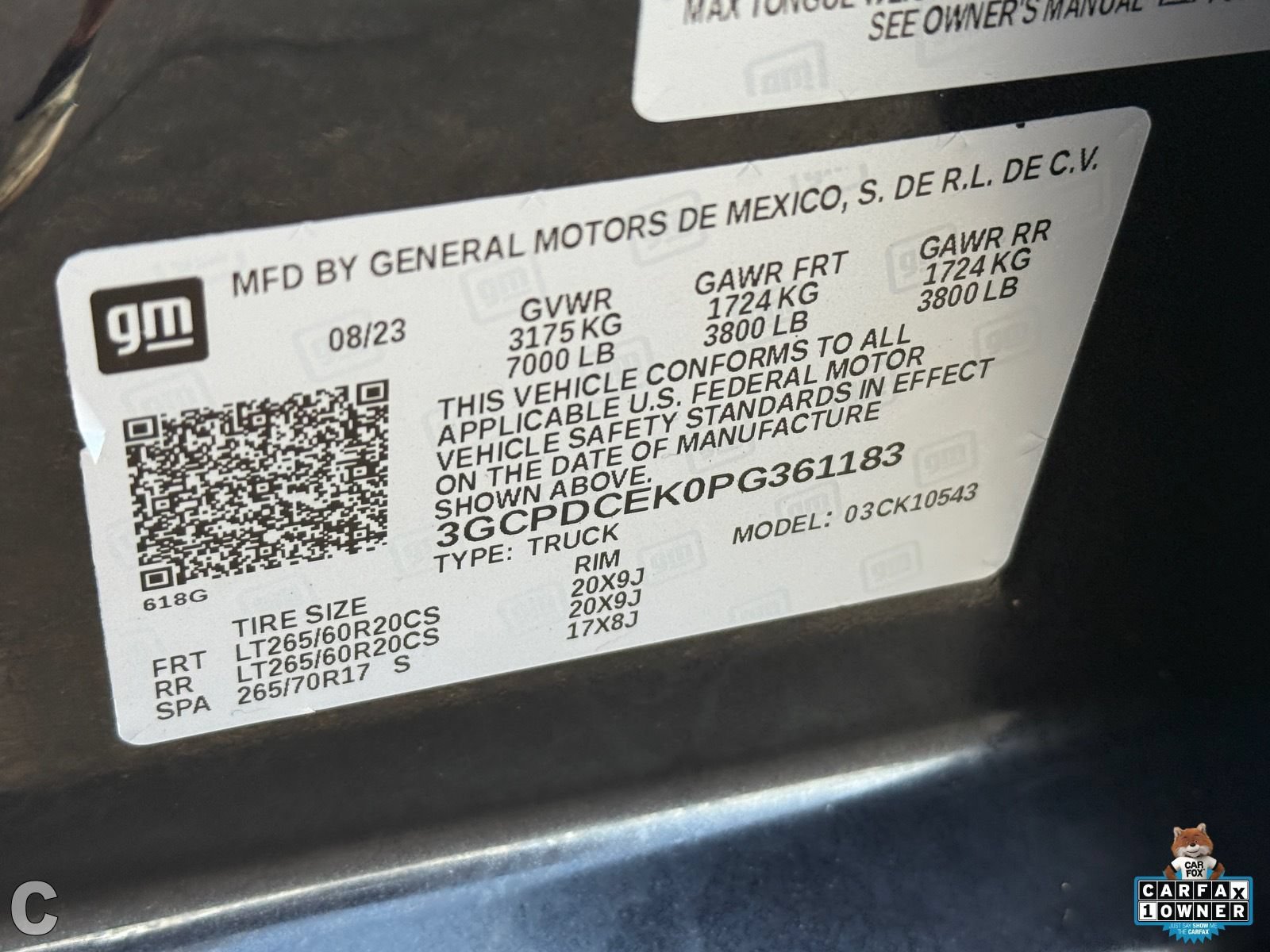 Certified 2023 Chevrolet Silverado 1500 Custom Trail Boss AWD/4WD image 32