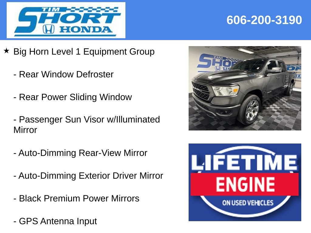 Used 2023 RAM 1500 Big Horn AWD/4WD image 9