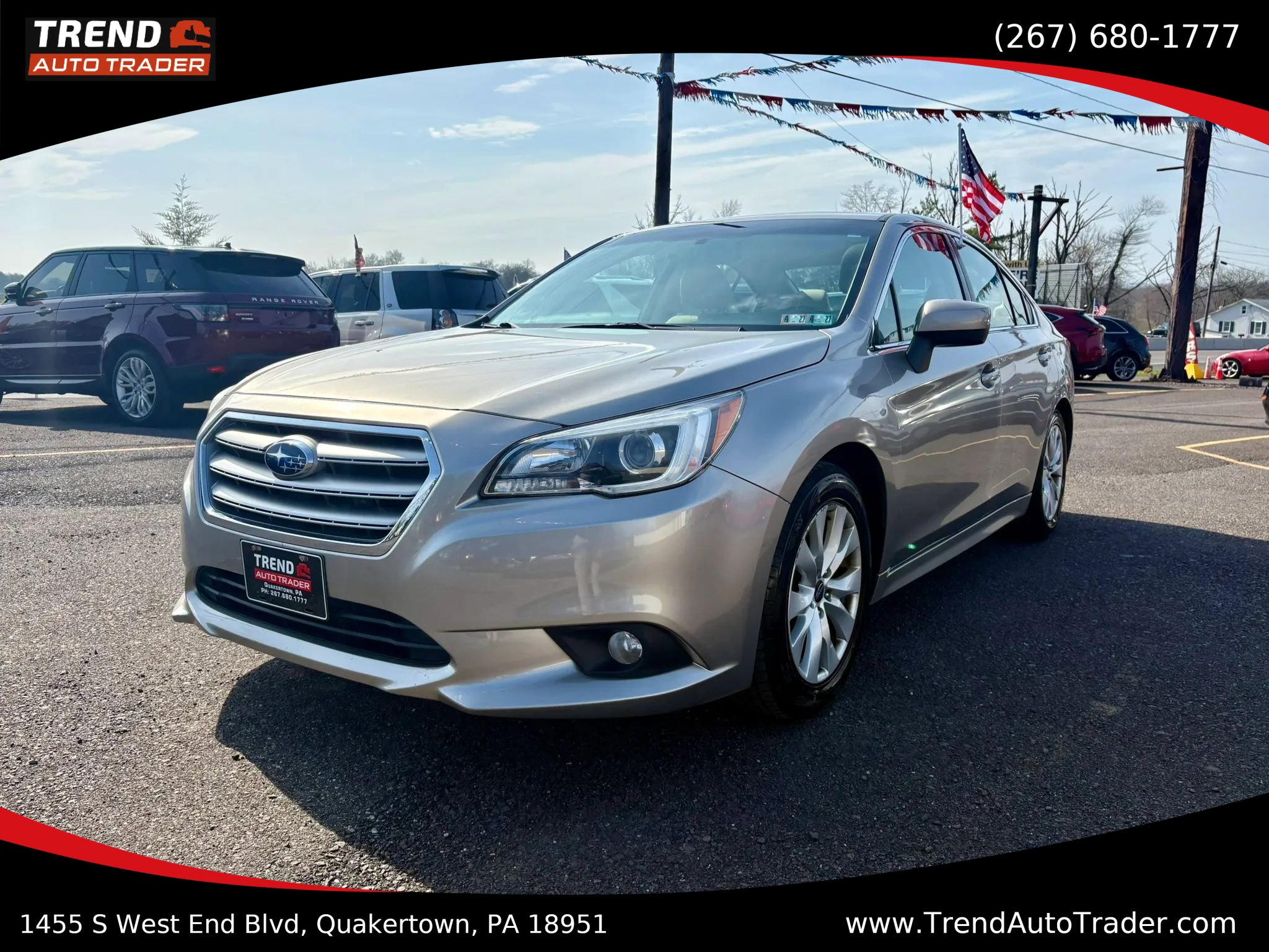 Used 2015 Subaru Legacy 2.5i Premium w/ Moonroof Package image 1