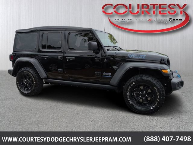Certified 2023 Jeep Wrangler Unlimited w/ Cold Weather Group AWD/4WD image 1
