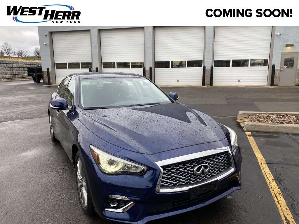 Used 2023 INFINITI Q50 Luxe w/ Cargo Package