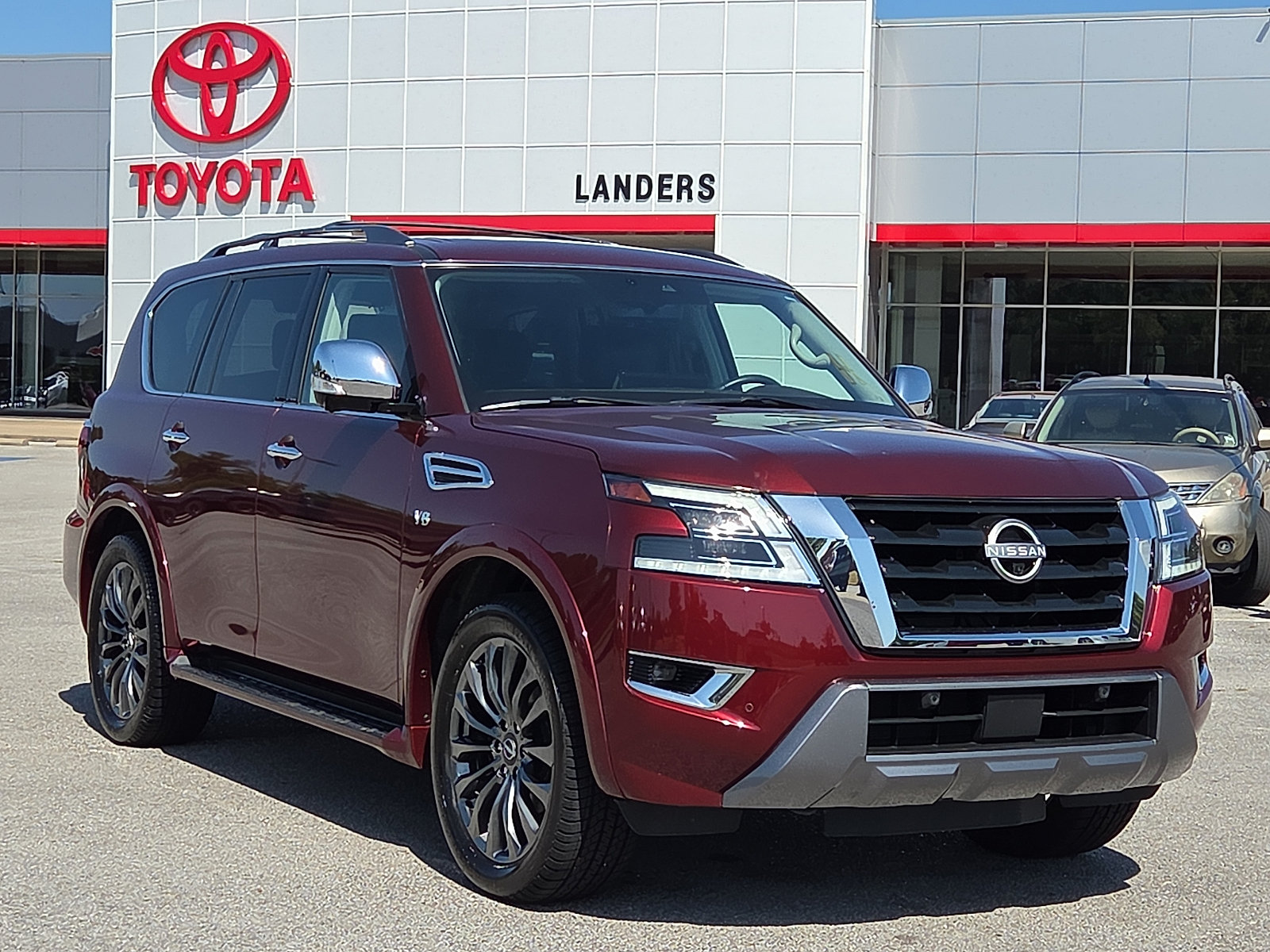 Used 2022 Nissan Armada Platinum w/ Captain's Chairs Package