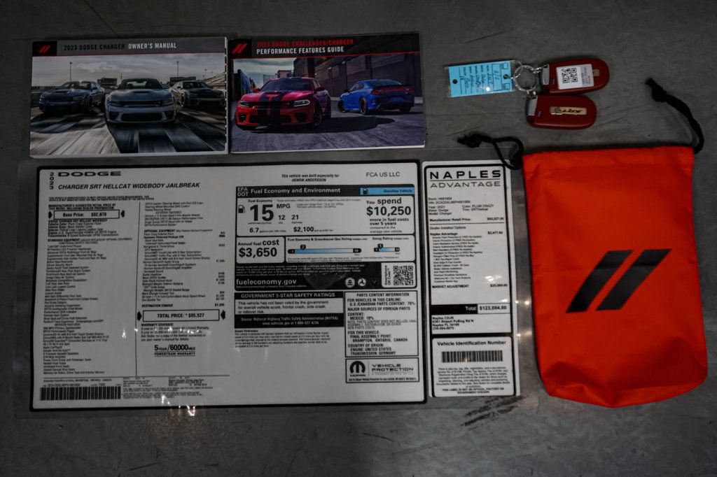 Used 2023 Dodge Charger SRT Hellcat w/ Harman/Kardon Audio Group RWD image 96