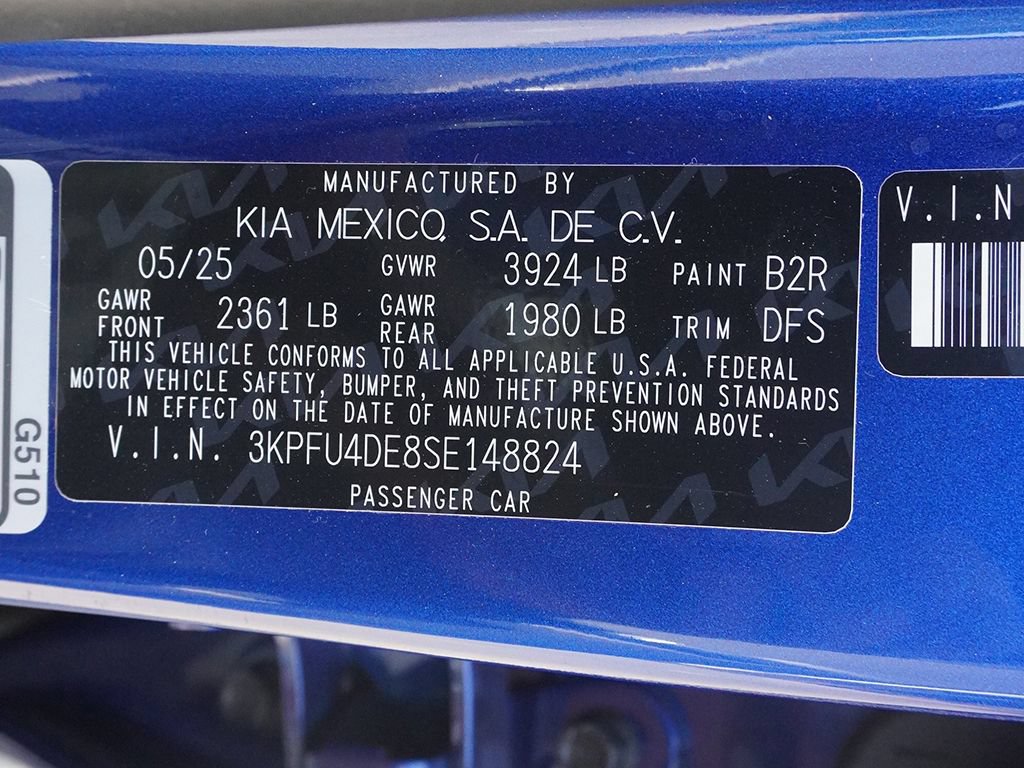Certified 2025 Kia K4 EX FWD image 47