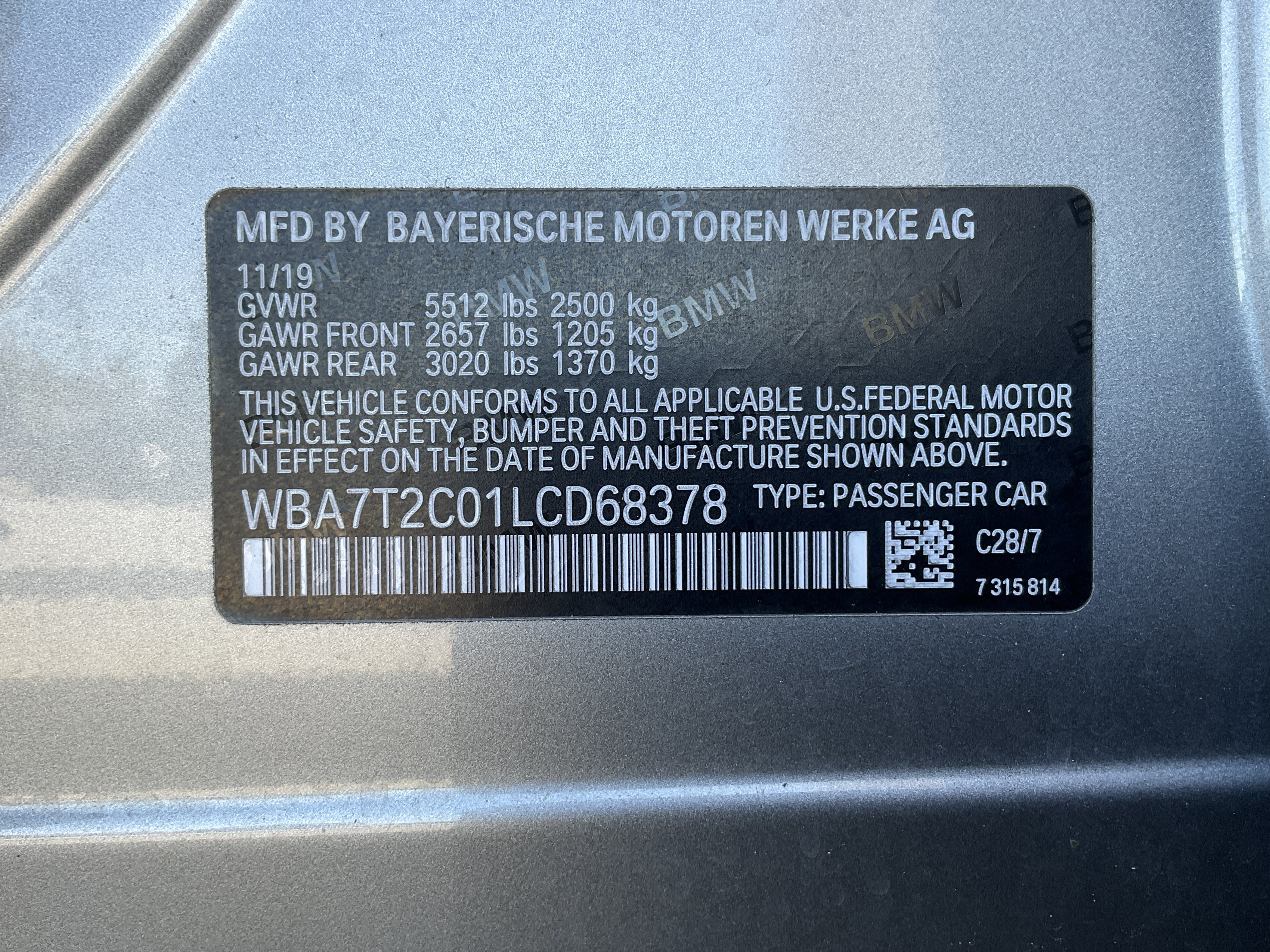 Used 2020 BMW 740i w/ M Sport Package RWD image 32