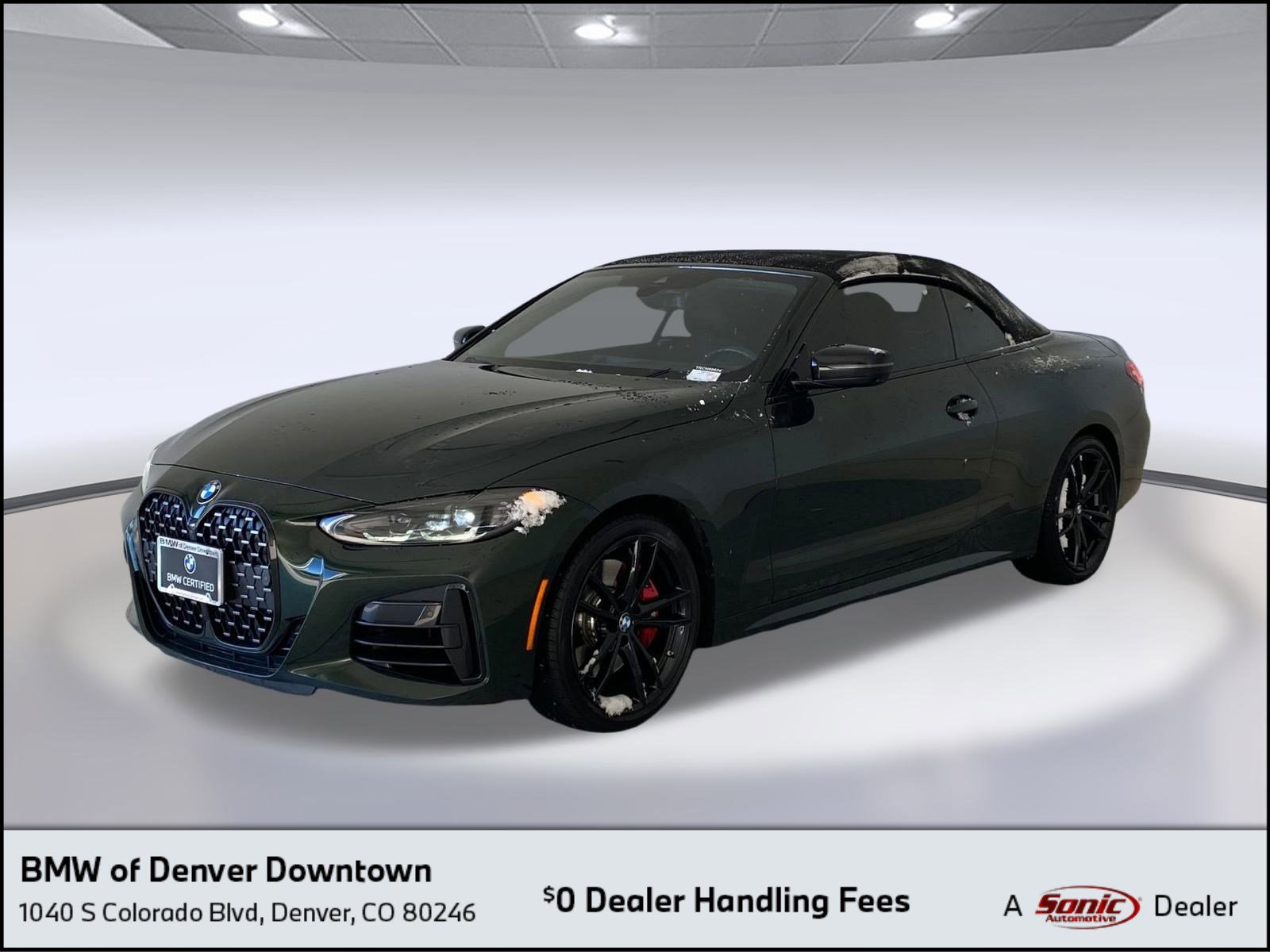 Certified 2024 BMW 440i xDrive Convertible w/ Premium Package image 1