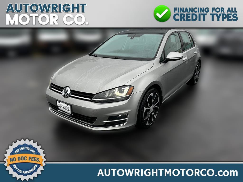 Used 2015 Volkswagen Golf TDI SEL w/ Lighting Package (SEL) FWD image 1