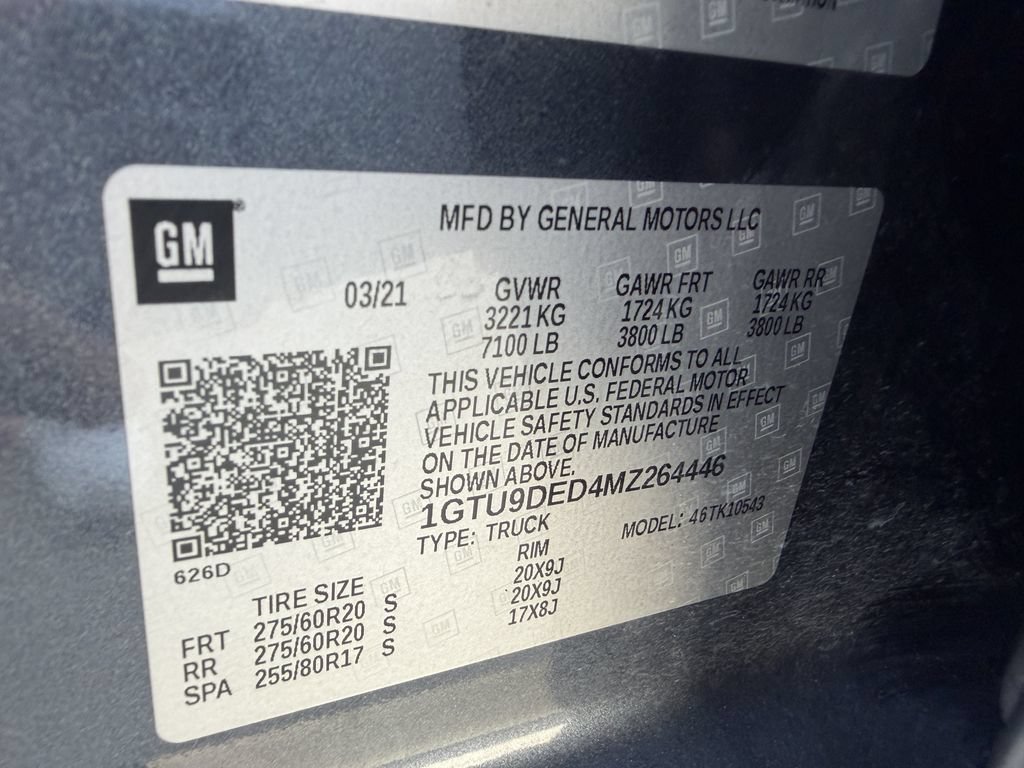Used 2021 GMC Sierra 1500 SLT AWD/4WD image 29