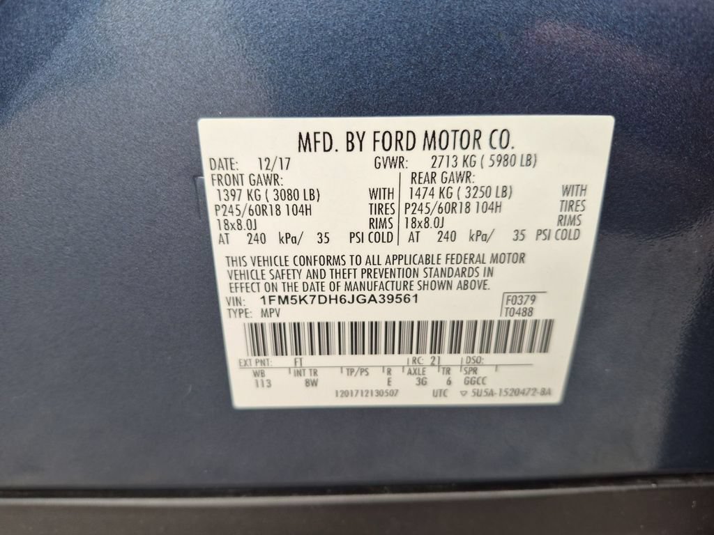 Used 2018 Ford Explorer XLT FWD image 37