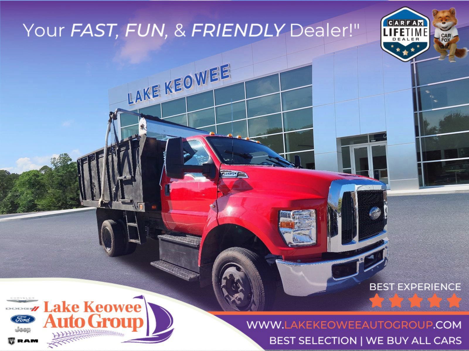 Used 2021 Ford F650 2WD Regular Cab Super Duty image 1