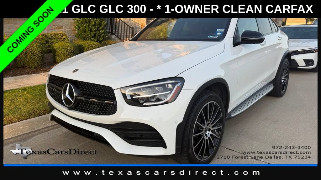 Used 2021 Mercedes-Benz GLC 300 4MATIC Coupe