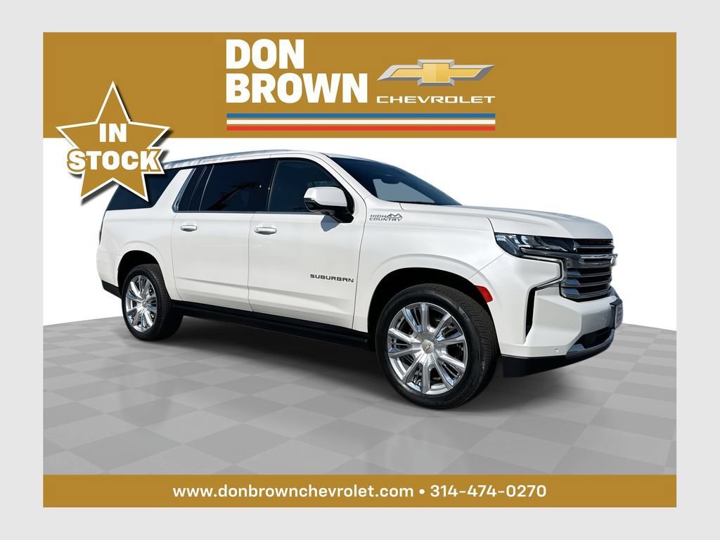 Used 2022 Chevrolet Suburban High Country w/ Premium Package