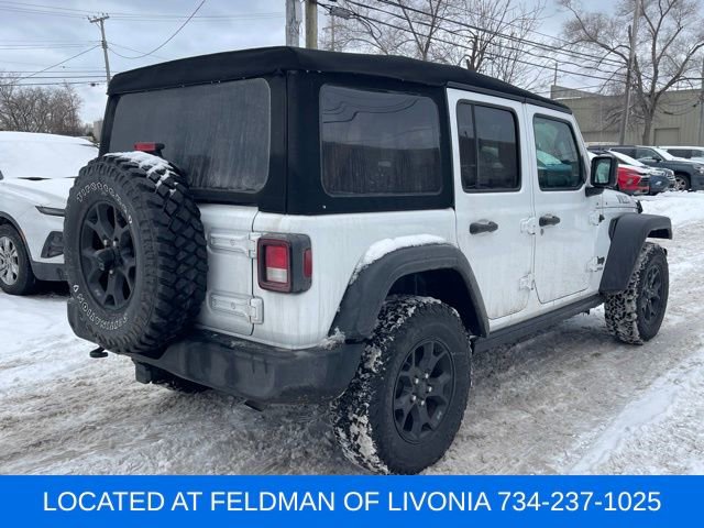 Used 2022 Jeep Wrangler Unlimited Sport image 3