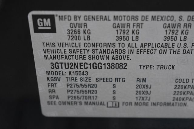 Certified 2016 GMC Sierra 1500 SLT w/ SLT Premium Package image 40