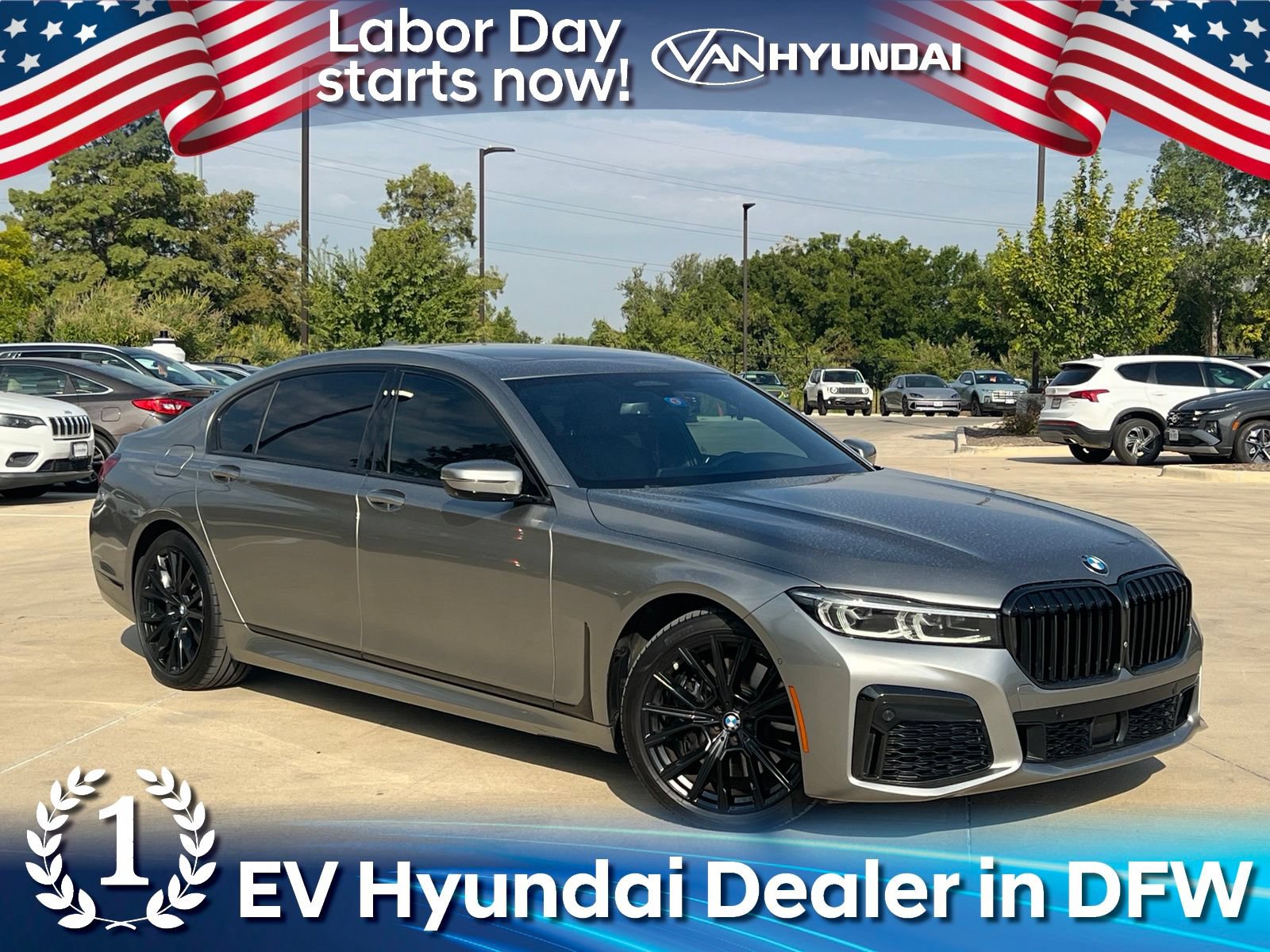 Used 2022 BMW 750i xDrive w/ Executive Package AWD/4WD video 1