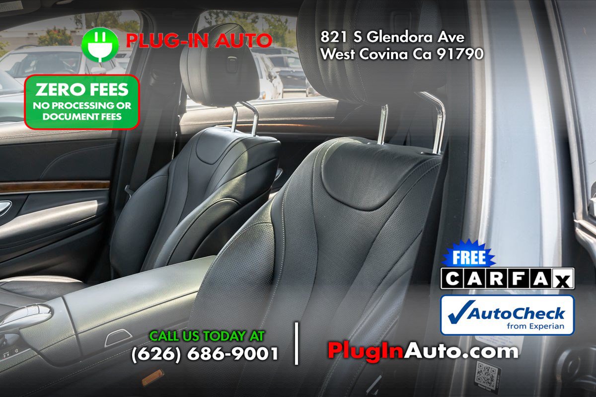 Used 2015 Mercedes-Benz S 550 Sedan w/ Sport Package image 8