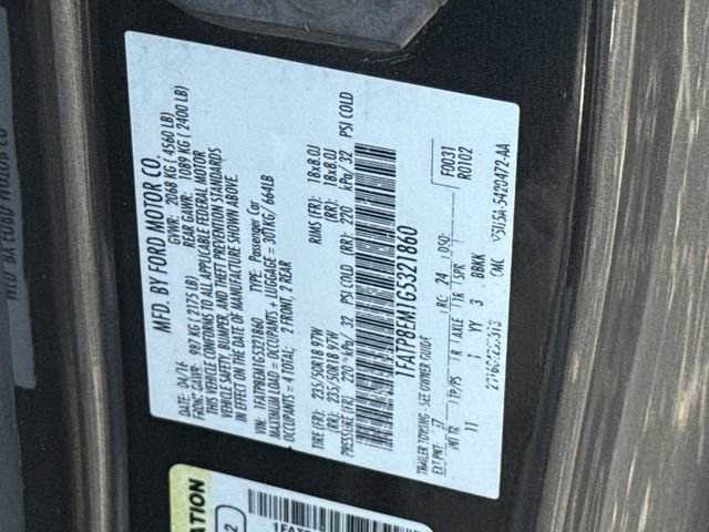 Used 2016 Ford Mustang Convertible w/ Equipment Group 051A image 47