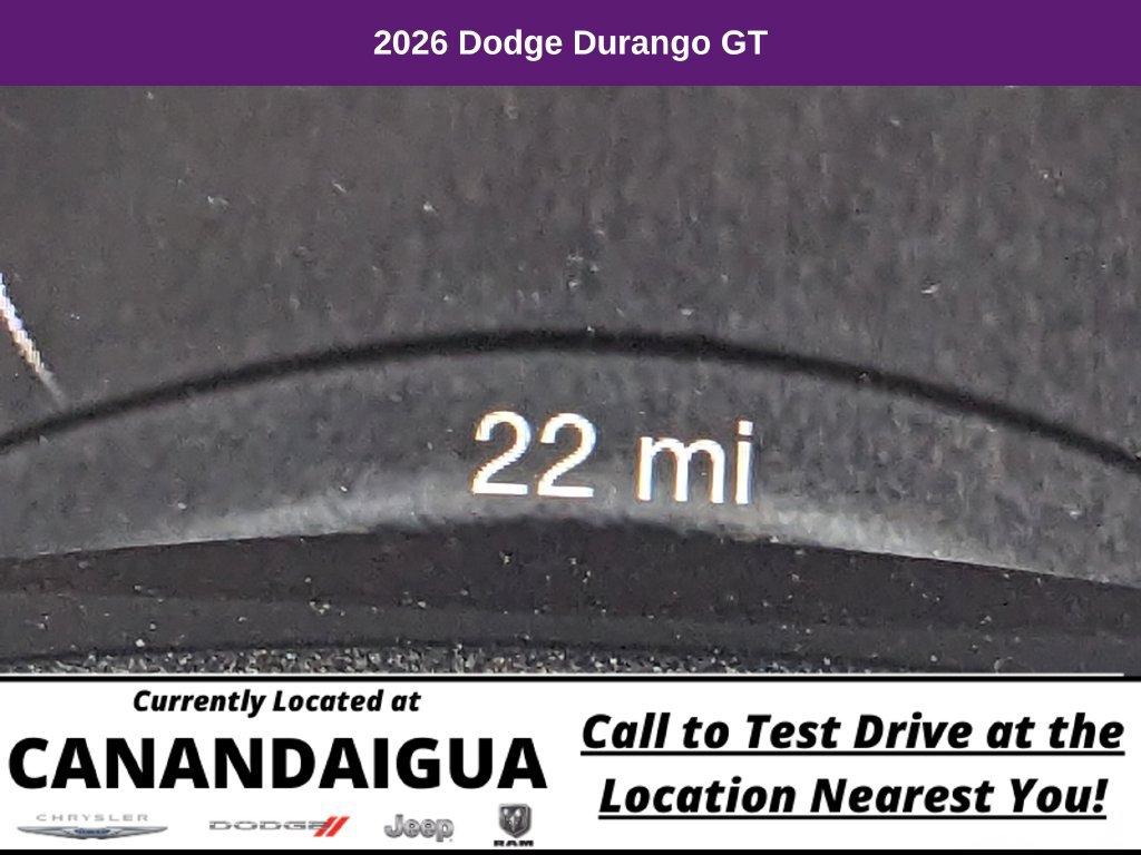New 2026 Dodge Durango GT w/ Blacktop Package AWD/4WD image 18