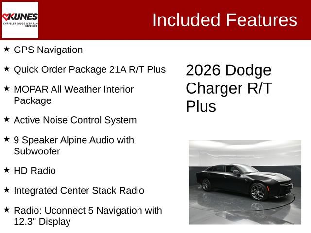 New 2026 Dodge Charger R/T AWD/4WD image 4