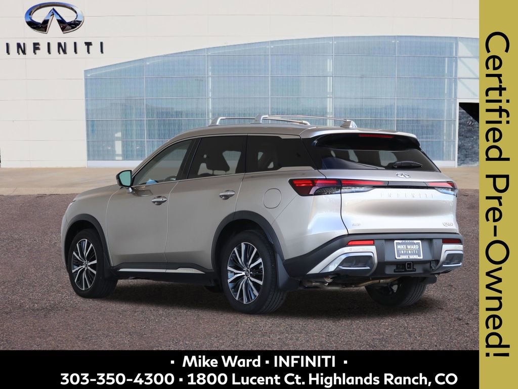 Certified 2025 INFINITI QX60 Sensory w/ Vision Package AWD/4WD image 3