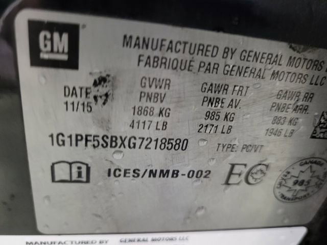 Used 2016 Chevrolet Cruze LT image 39