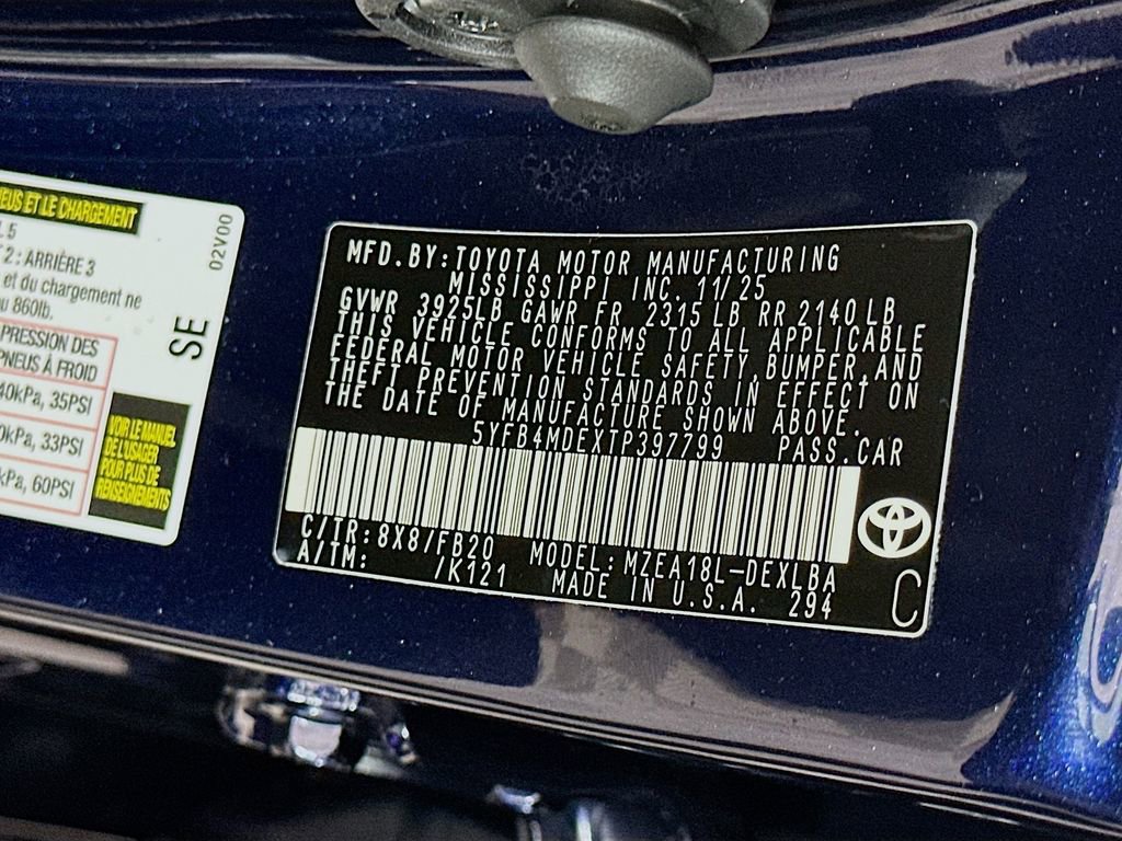 Certified 2026 Toyota Corolla LE w/ LE Premium Package FWD image 31