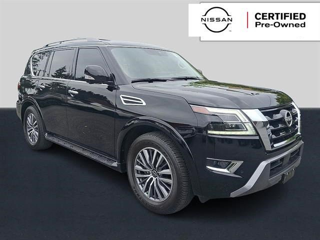 Certified 2023 Nissan Armada SL w/ Captain's Chairs Package