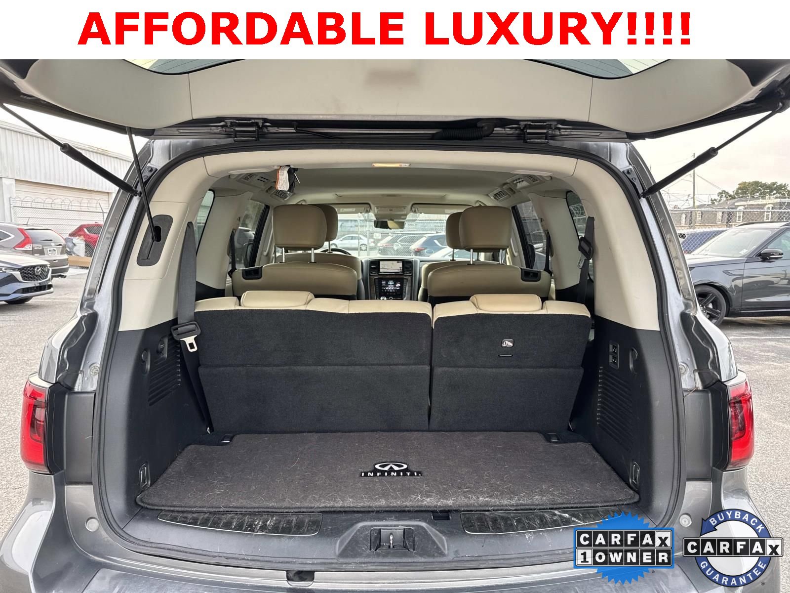 Certified 2021 INFINITI QX80 Premium Select w/ Cargo Package image 9