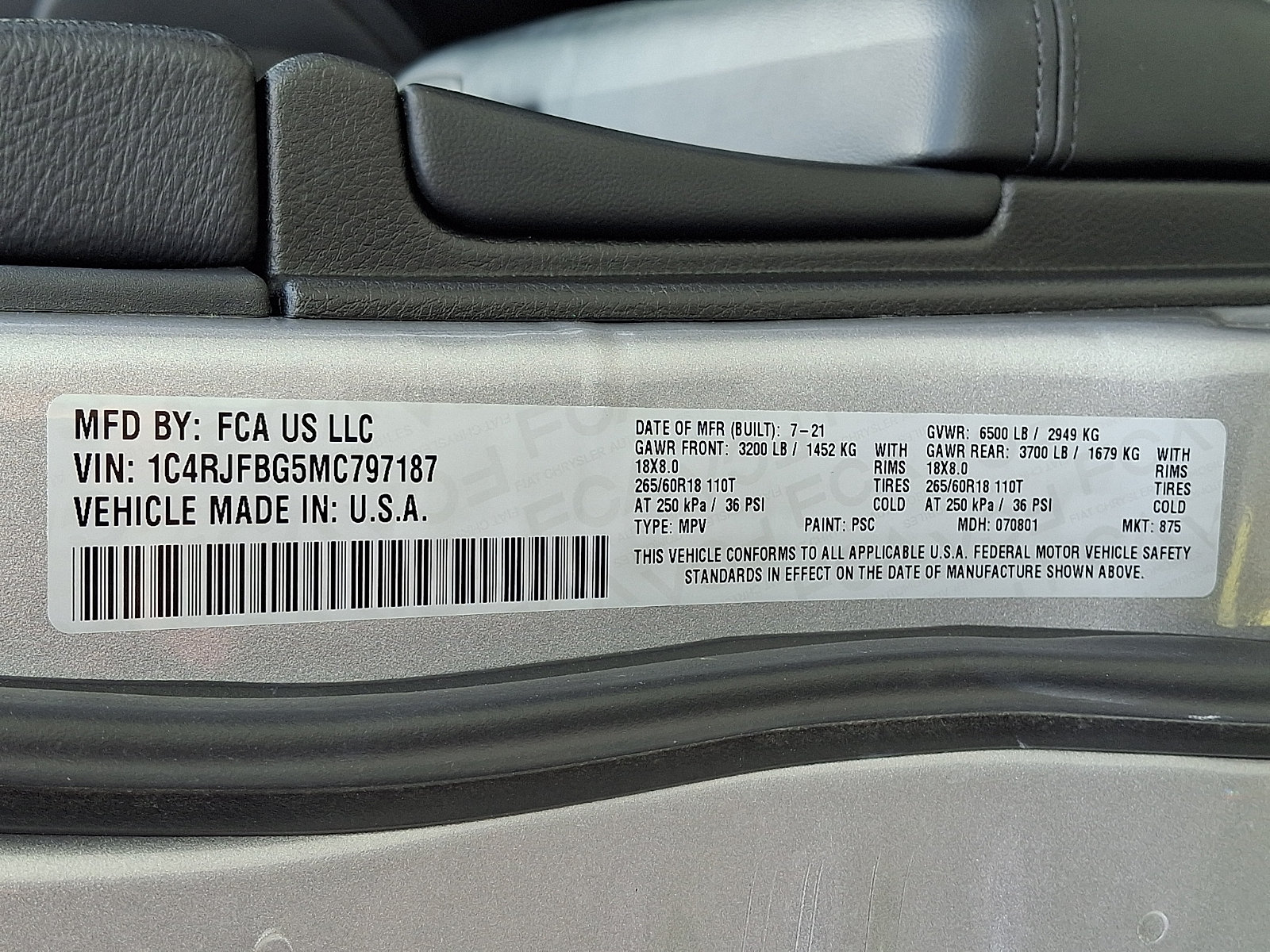 Used 2021 Jeep Grand Cherokee Limited w/ Trailer Tow Group IV AWD/4WD image 28
