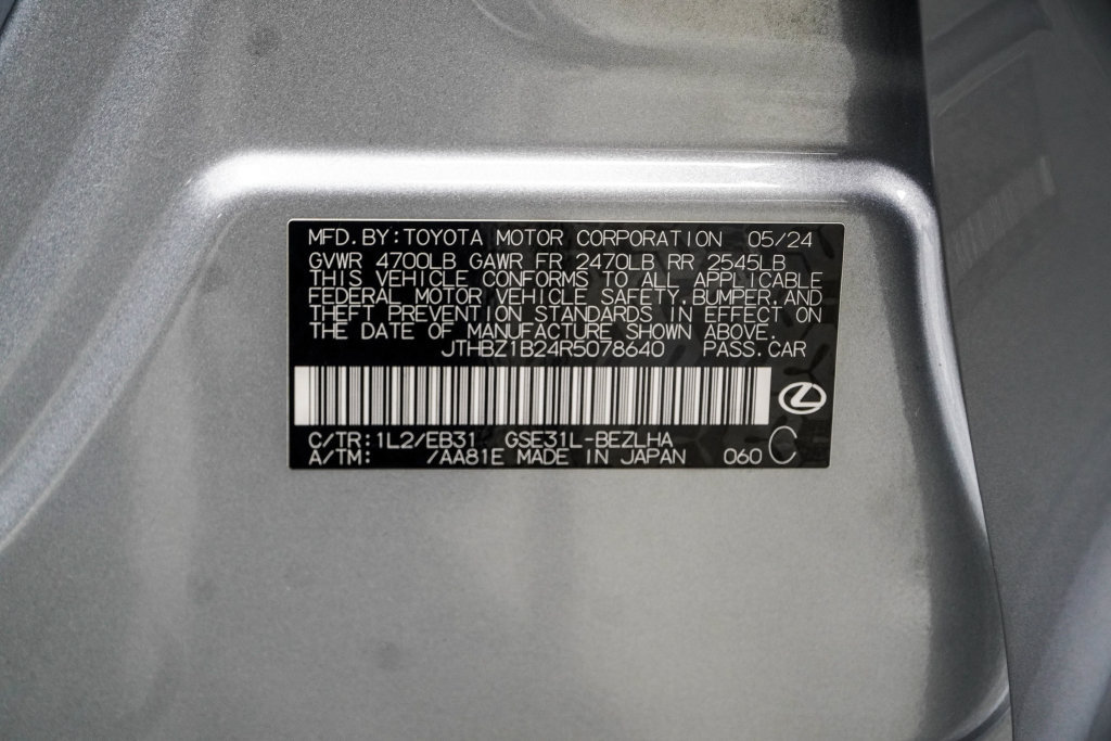Used 2024 Lexus IS 350 F Sport w/ Accessory Package 2 RWD image 49